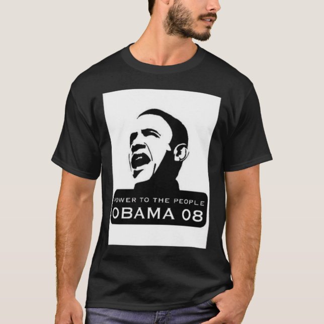 Barack Obama '08 T Shirt (Framsida)