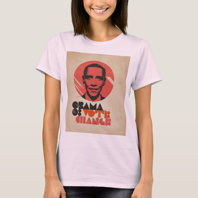 Barack Obama '08 T-shirt (Framsida)