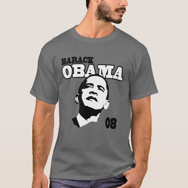 Barack Obama '08 Tee Shirt (Framsida)