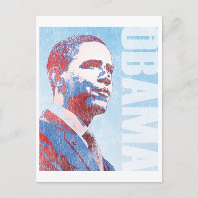 Barack Obama "08 Vykort (Framsida)