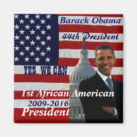 Barack Obama,1:a Afrikas president_Magnet