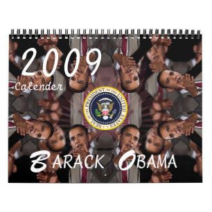 Barack Obama 2009 minneskalender Kalender