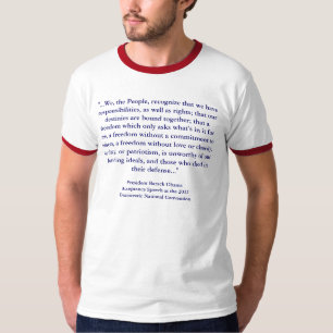 Barack Obama - 2012 DNC Acceptance Tal T-shirt