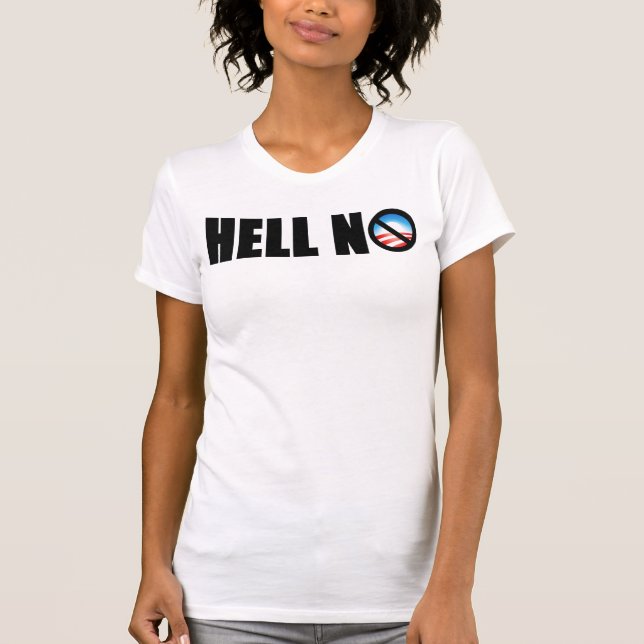 Barack Obama 2012? Inte! Tee (Framsida)
