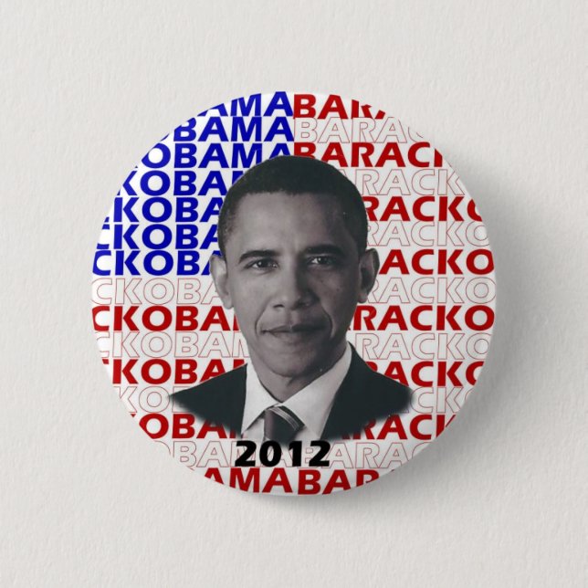 Barack Obama 2012 Knapp (Framsida)
