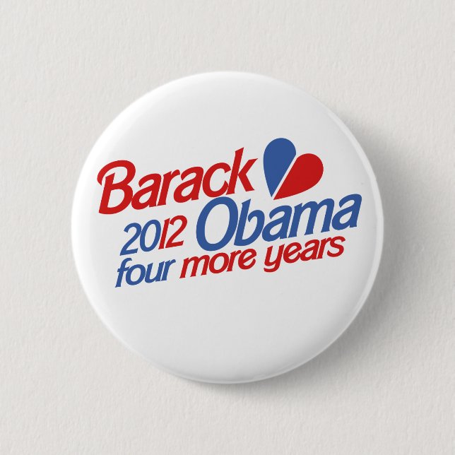 Barack Obama 2012 Knapp (Framsida)