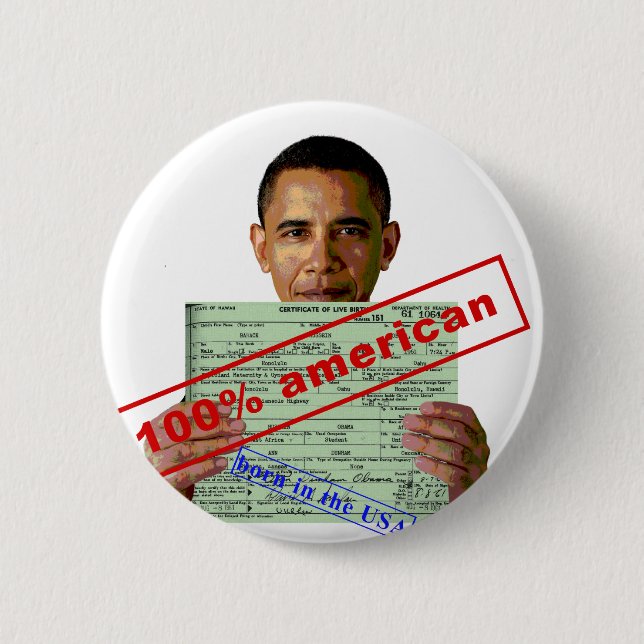 Barack Obama 2012 Knapp (Framsida)