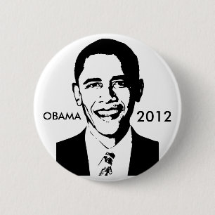 Barack Obama 2012 knäppas Knapp