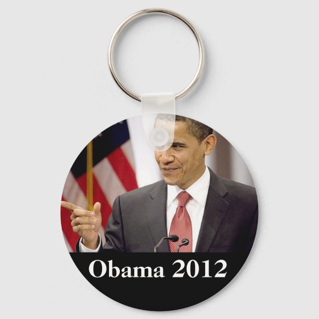 Barack Obama 2012 Nyckelring (Framsida)