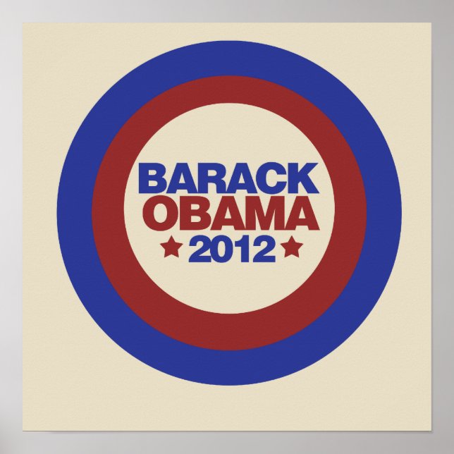 Barack Obama 2012 Poster (Framsidan)