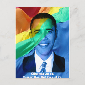 Barack Obama 2012 Vykort