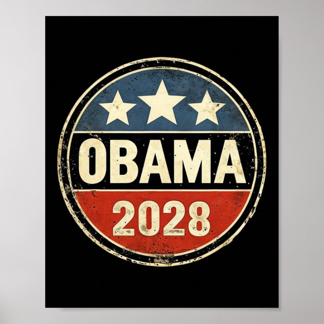 Barack Obama 2028  Poster (Framsidan)