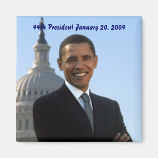 Barack-obama 44:e presidenten magnet