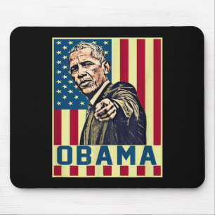 Barack Obama 44:e USA:s president Pop Art Vintage Musmatta