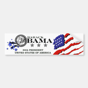 Barack Obama 44th president Bildekal