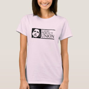 Barack Obama/A mer perfektunionT-tröja T-shirt