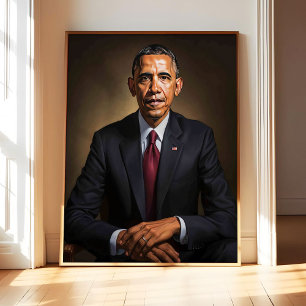 Barack Obama Affisch Konsttryck, USA:s president V