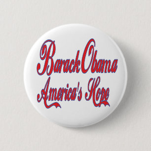 Barack Obama Amerika hopp Knapp