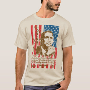 Barack Obama - ändra (vintage) Tee