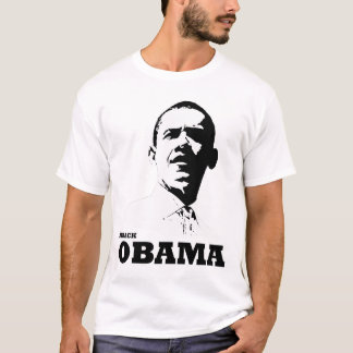 Barack Obama ändring kan hända - klassikervit T-shirt