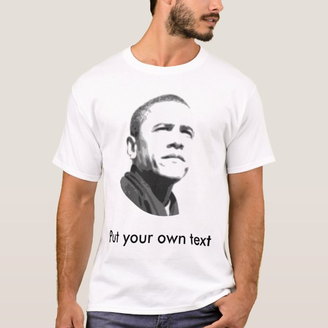 Barack Obama anpassade Tee (Framsida)
