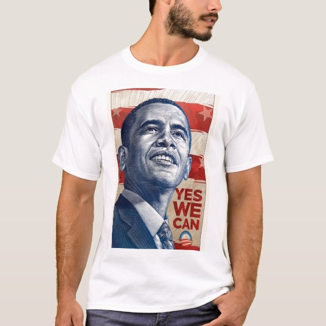 barack-obama-antar-dayal-affisch tee shirt (Framsida)