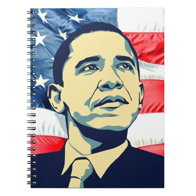 Barack Obama Anteckningsbok (Framsidan)