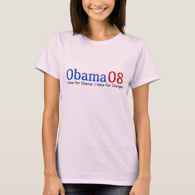 Barack Obama Apparel Woman T-Shirt (Framsida)