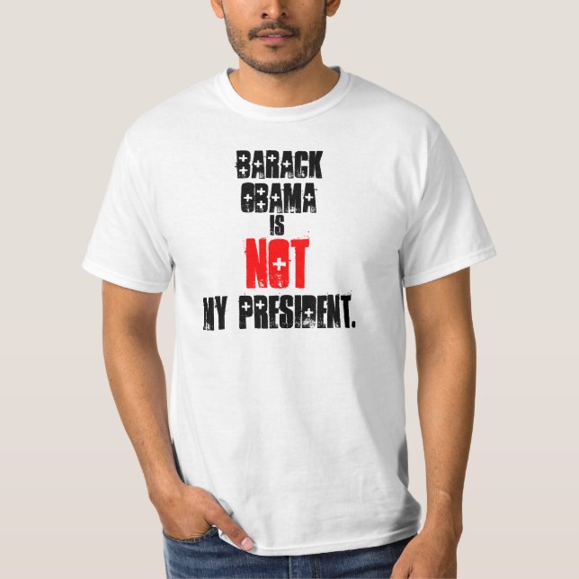 Barack Obama är inte min president Tee (Framsida)