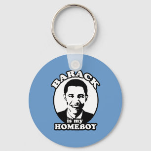 Barack Obama är min hempojke Nyckelring