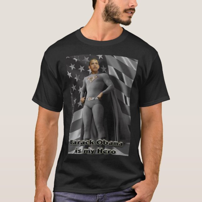 Barack Obama är min hjälte Tröja (Framsida)