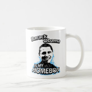 Barack Obama är min homeboy Kaffemugg