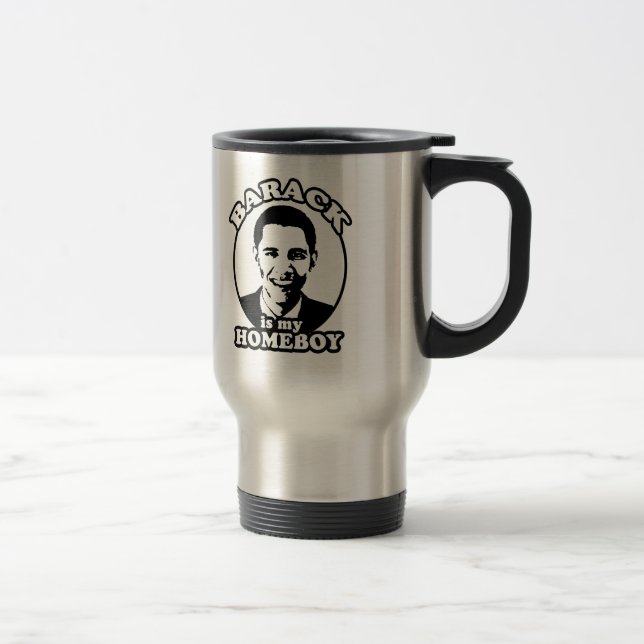 Barack Obama är min homeboy Resemugg (Höger)