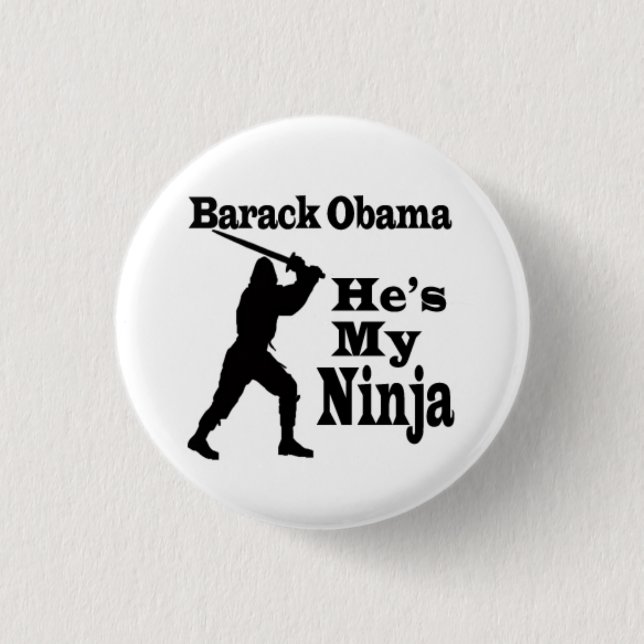 Barack Obama är min Ninja Knapp (Framsida)