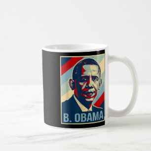 Barack Obama är min president Patriotic Kaffemugg