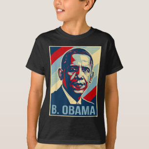Barack Obama är min president Patriotic T Shirt