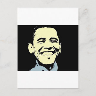 Barack Obama Art Postcard Vykort