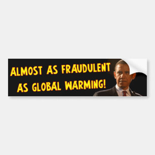 Barack Obama: Bedrägeri Bildekal
