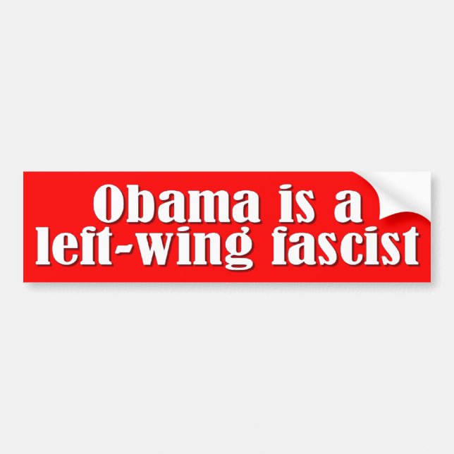 Barack Obama Bildekal (Framsidan)