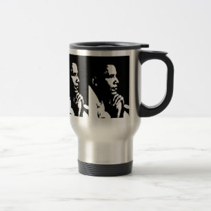 Barack Obama Black & White Profile Travel Resemugg