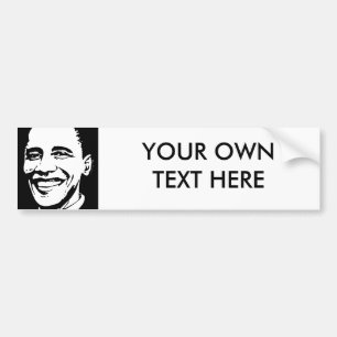 BARACK OBAMA BLÄCKKONST BILDEKAL