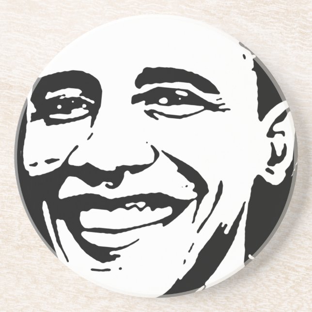 BARACK OBAMA BLÄCKKONST UNDERLÄGG (Framsidan)