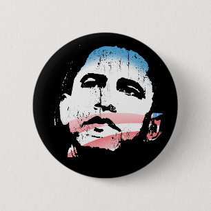 Barack Obama Button Knapp