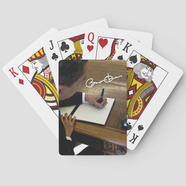 Barack Obama Casinokort (Baksidan)