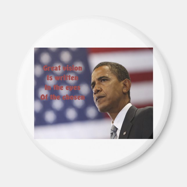Barack Obama Chosen Magnet (Framsidan)