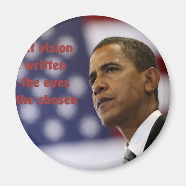 Barack Obama Chosen Magnet (Framsidan)