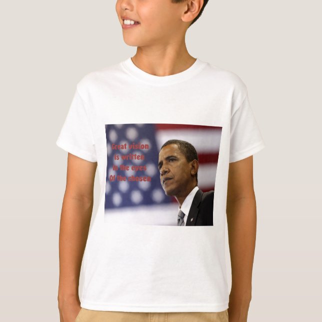 Barack Obama Chosen Tee (Framsida)