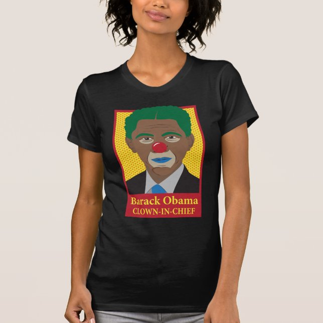 Barack Obama clown Tröja (Framsida)