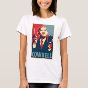 Barack Obama - Cowbell: Bästa OHP-damer T-shirt