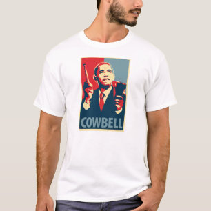 Barack Obama - Cowbell: OHP-T-tröja Tröja
